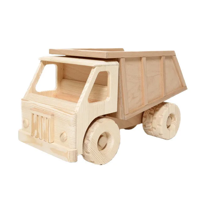 Extra Large Wooden Toy Dump Truck - Robur