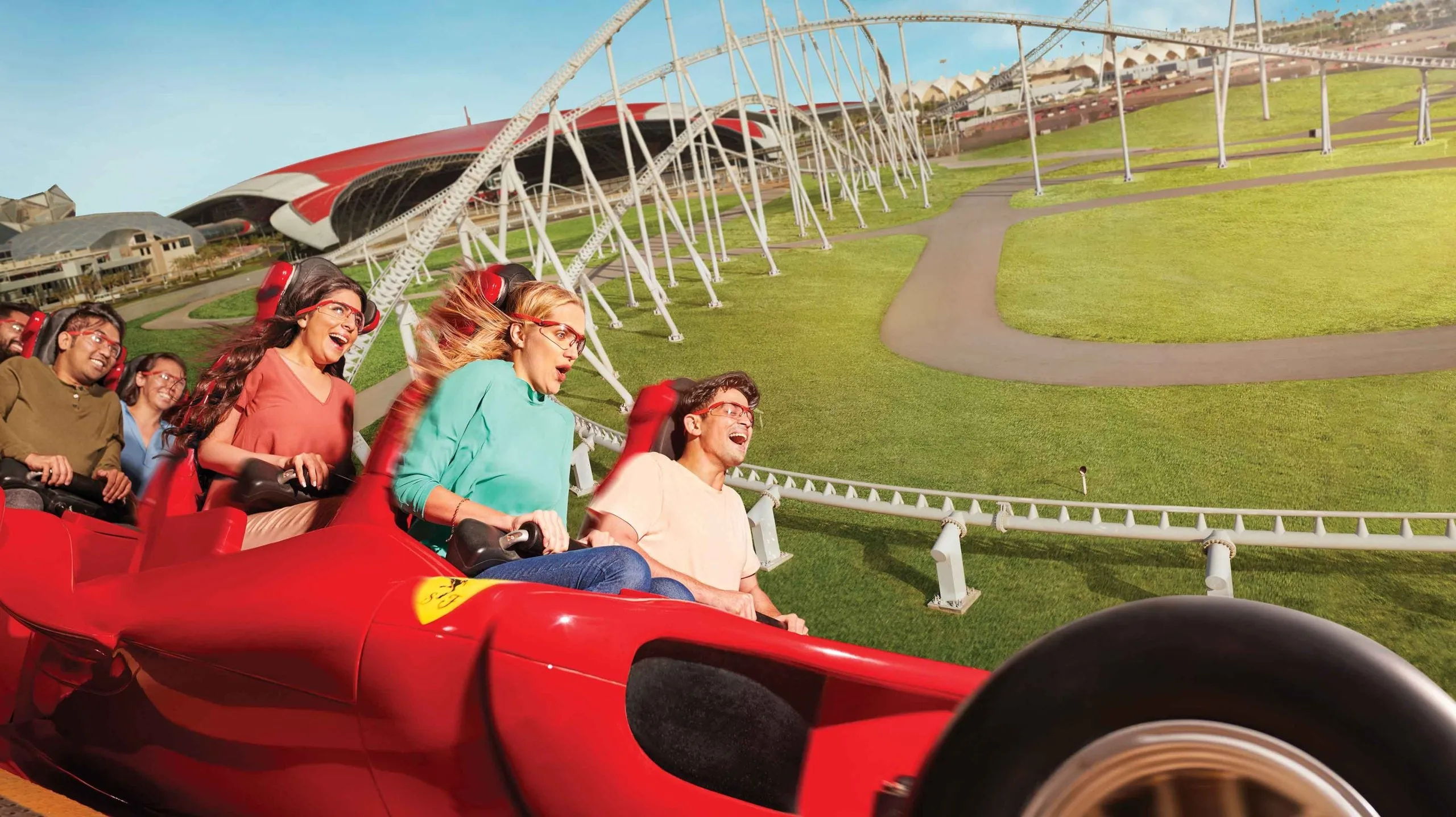 Ferrari World Abu Dhabi   IMG Worlds of Adventure - Combo tickets