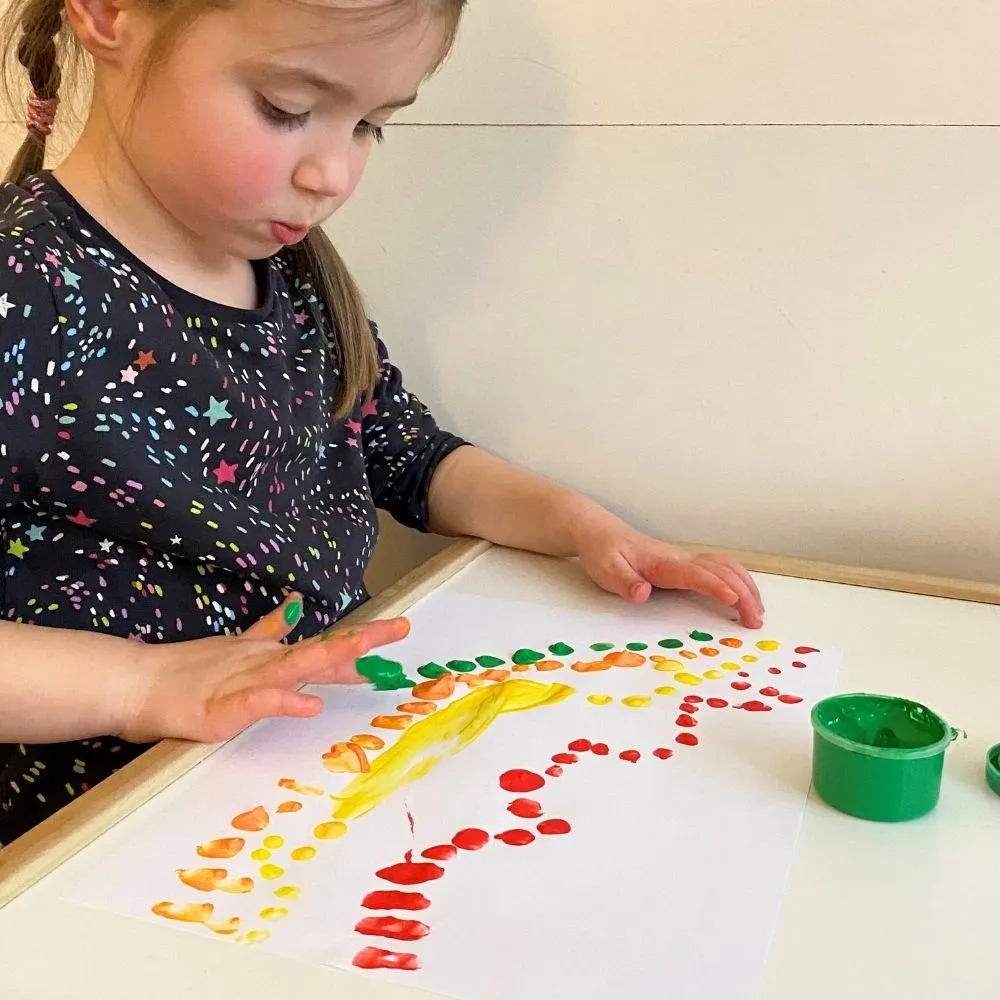 Finger Paint Set - Kids Painting Kit