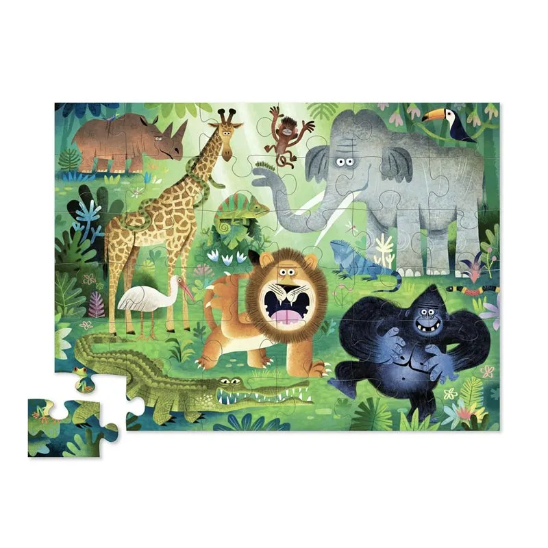 Floor Puzzle (36pc) - Very Wild Animals