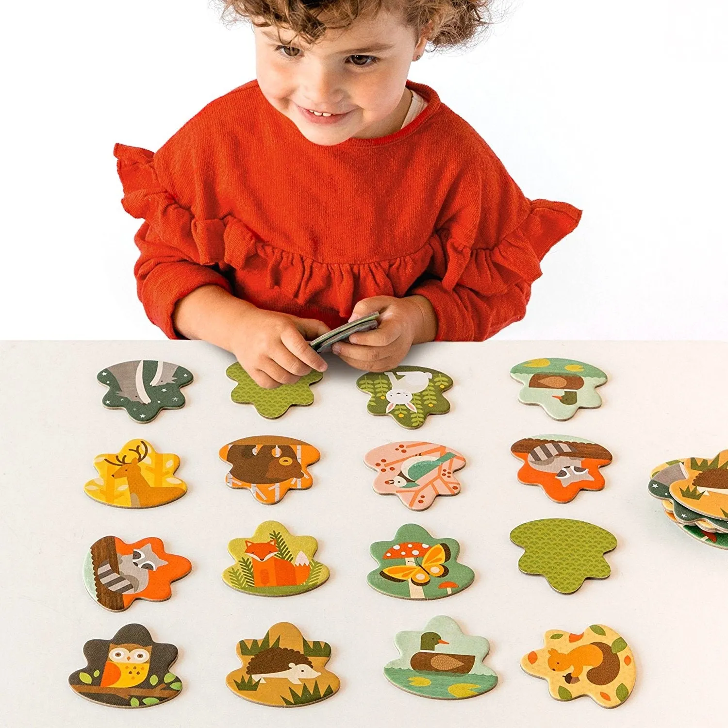 Forest Animals Memory Game