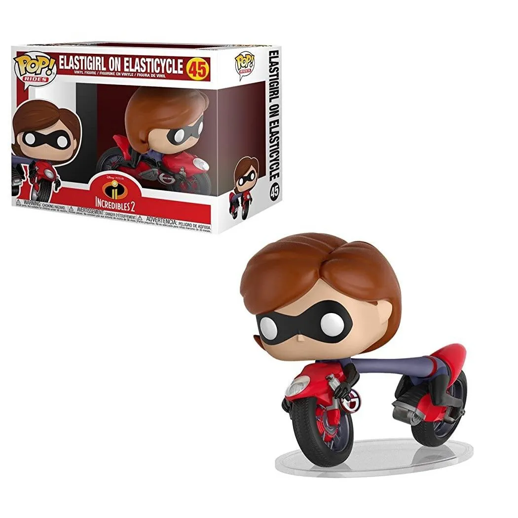 Funko Pop! Rides Incredibles 2 - Elastigirl on Elasticycle Action Figure