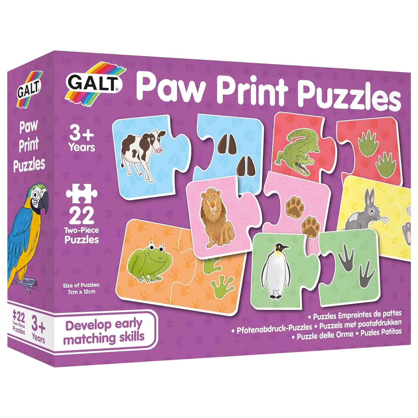 Galt Paw Print Children's Puzzles