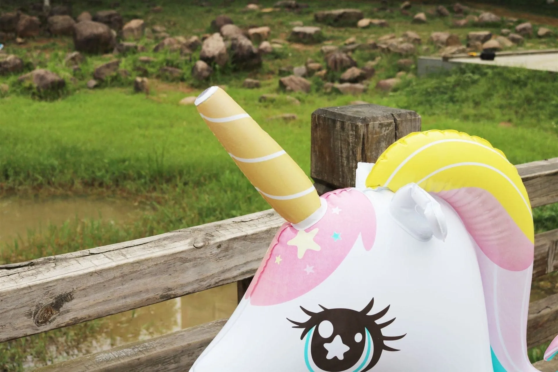 Gigantic Unicorn Backyard Sprinkler