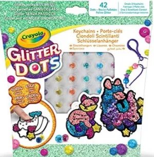 GLITTER DOTS,SPRKL FRIENDS KEYCHAIN