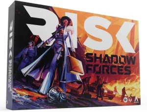 Hasbro Gaming Risk Shadow Forces Strategy Board Game, War Games Board Games for Adults and Family Ages 13 and Up for 3 to 5 Players Avalon Hill