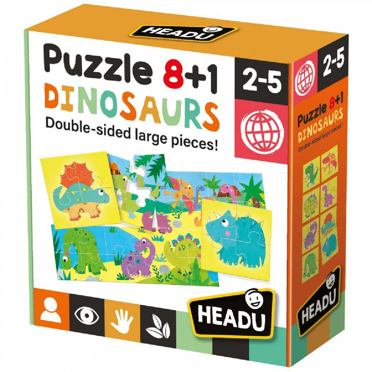 Headu Puzzle 8 1 Dinosaurs