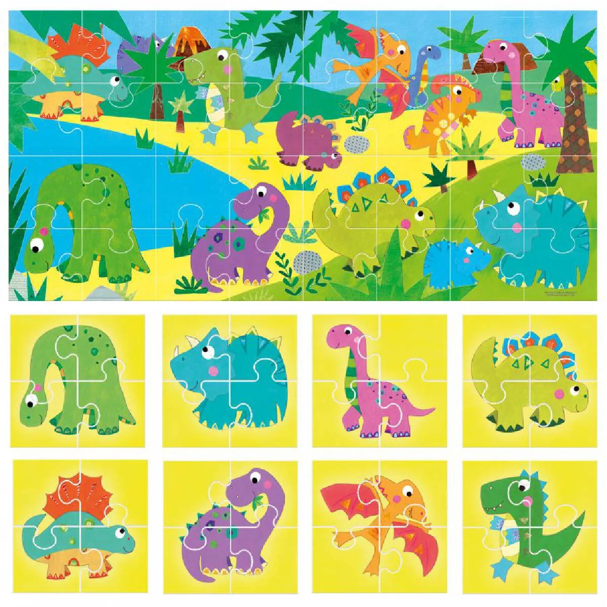 Headu Puzzle 8 1 Dinosaurs