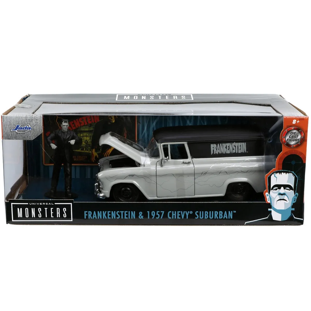 Holly Wood Rides Frankenstein Chevy Suburban 1:24 Vehicle and Figure