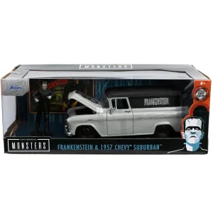 Holly Wood Rides Frankenstein Chevy Suburban 1:24 Vehicle and Figure