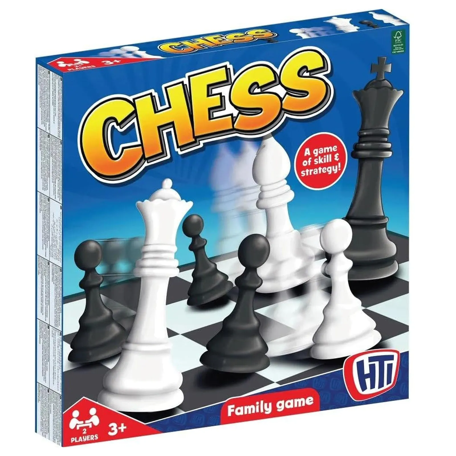 HTI Toys Traditional Games Chess Set Board Game
