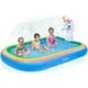 Intera Unicorn Sprinkler Pools for Kids, Splash Pad Inflatable Kiddie Pool for Outside, Splash Mat Baby Paddling Pool for Backyard, Water Sprinkler Toys Games for Summer Outdoor Toddlers Play - 68"