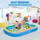 Intera Unicorn Sprinkler Pools for Kids, Splash Pad Inflatable Kiddie Pool for Outside, Splash Mat Baby Paddling Pool for Backyard, Water Sprinkler Toys Games for Summer Outdoor Toddlers Play - 68"