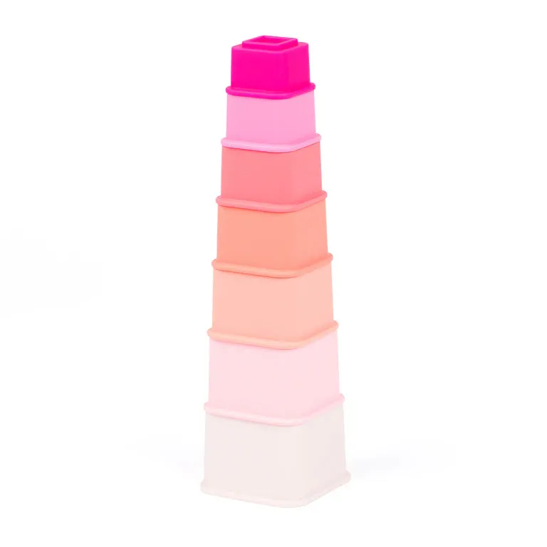 Jeweled Pink Happy Stacks