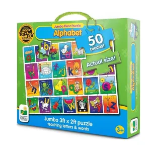 Jumbo Floor Puzzle - Alphabet (50pc)