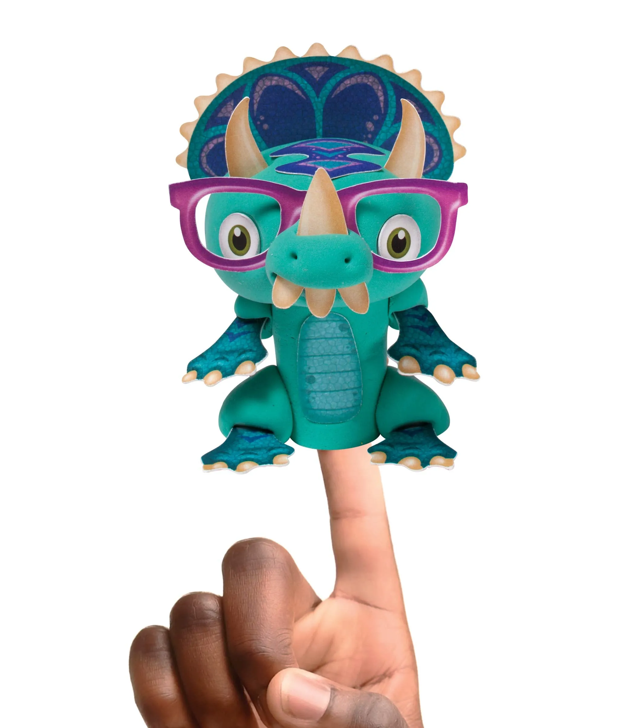Klutz Jr. My Dino Finger Puppets - Book & Craft Kit 4 
