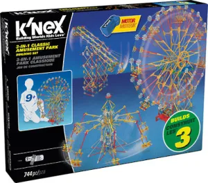 K'Nex Thrill Rides 3 In 1 Amusement Park