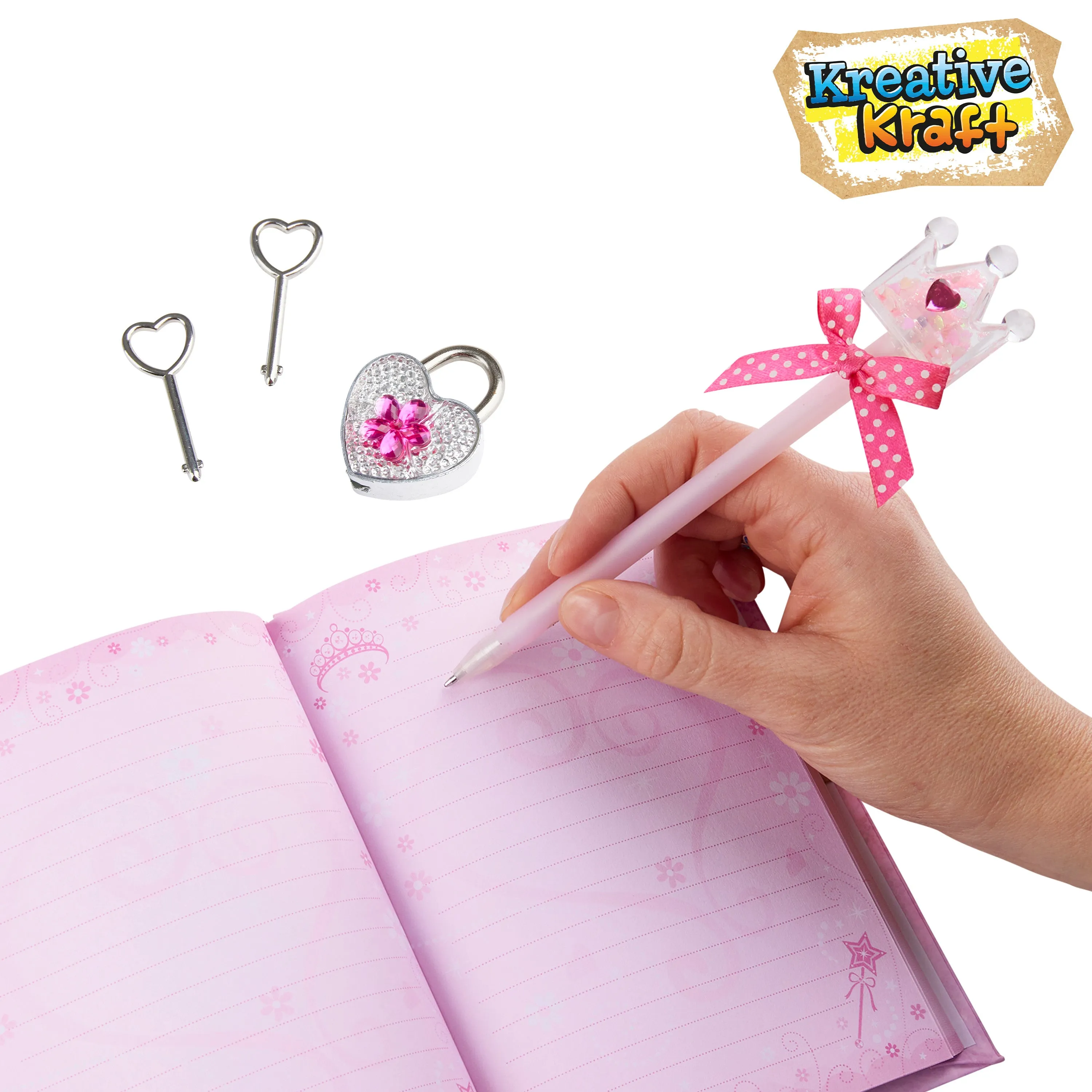 KreativeKraft Scrapbook Kit for Kids - Ballet Diary