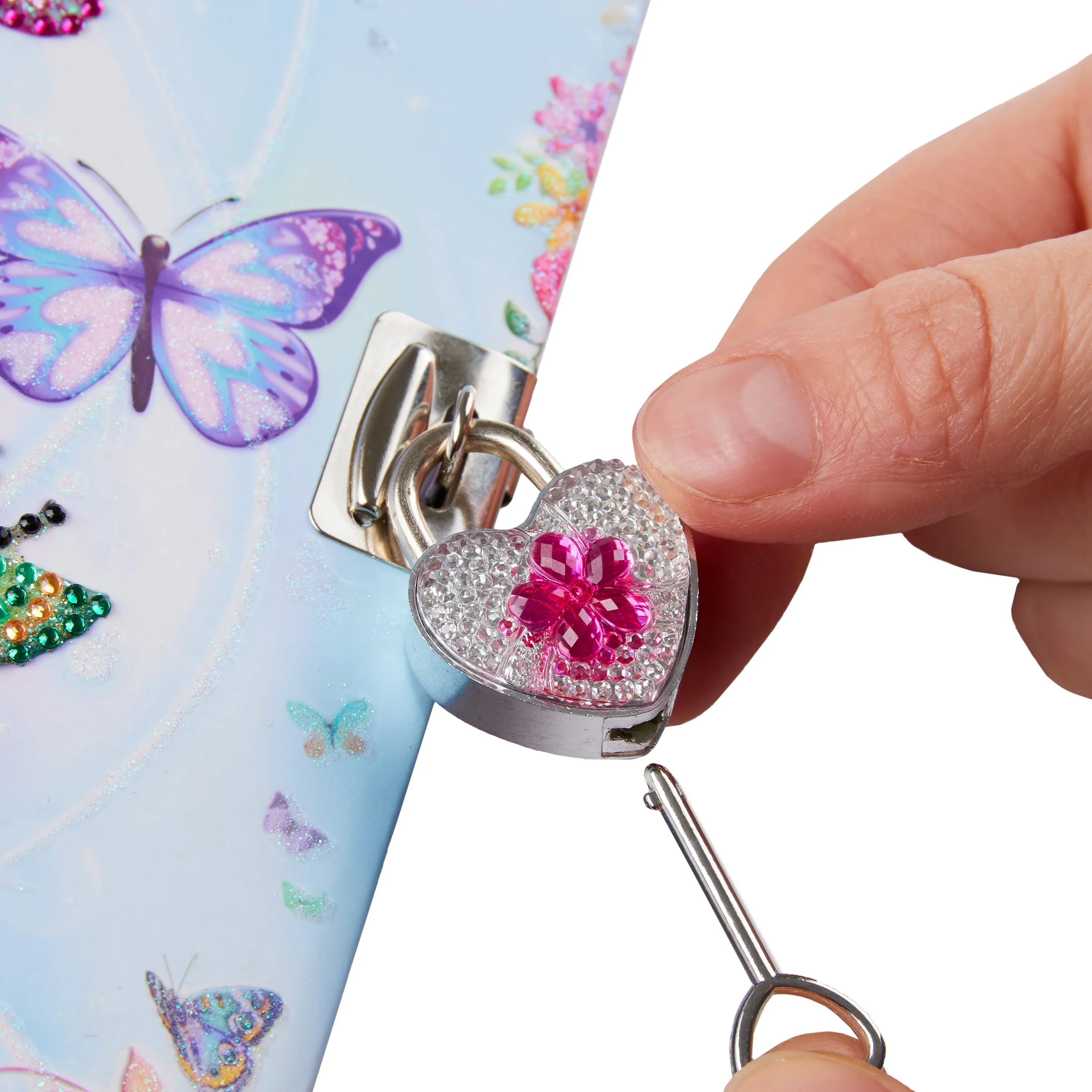 KreativeKraft Scrapbook Kit for Kids - Butterfly Diary