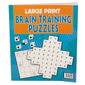 Large Print Brain Training Puzzles