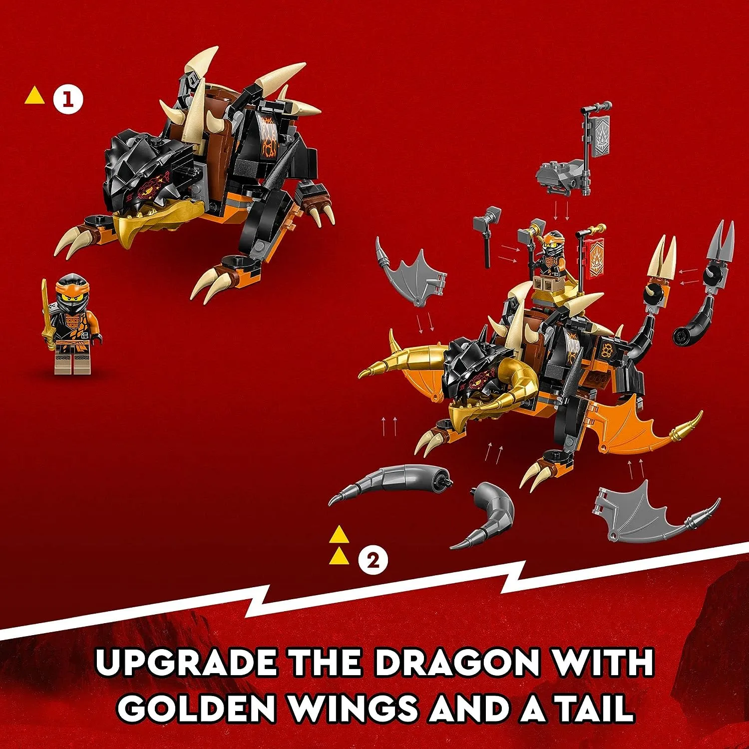 LEGO NINJAGO - Cole’s Earth Dragon EVO 71782