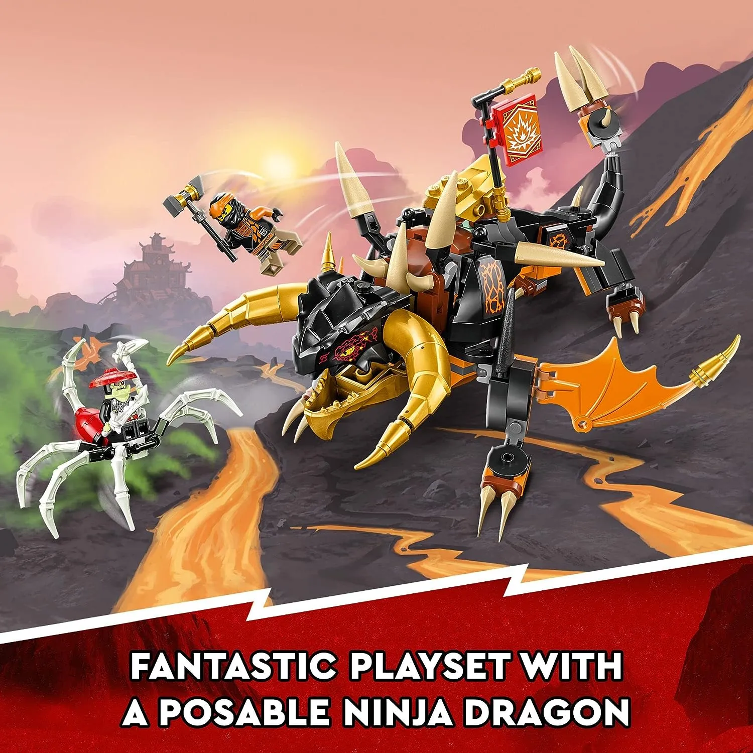 LEGO NINJAGO - Cole’s Earth Dragon EVO 71782