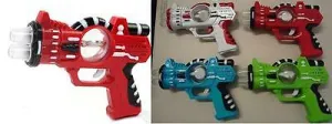 Light Up Cosmic Blaster Spin Ball Pistol