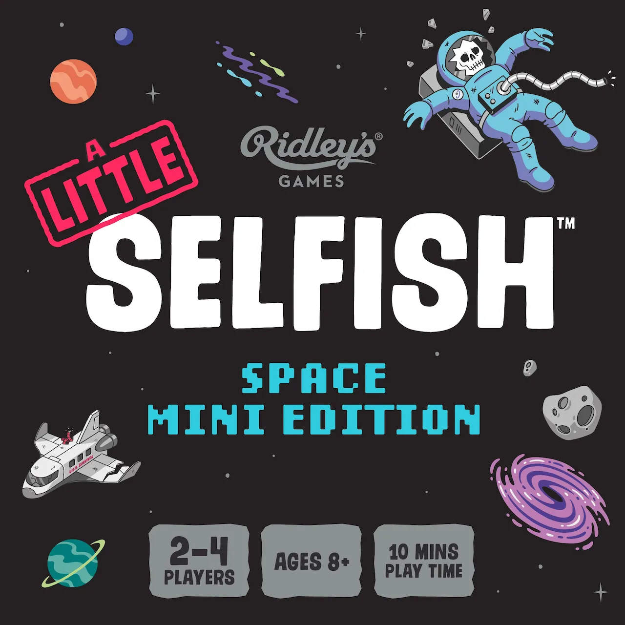 Little Selfish: Space Mini Edition Card Game