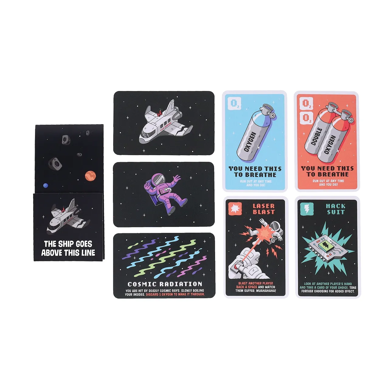 Little Selfish: Space Mini Edition Card Game