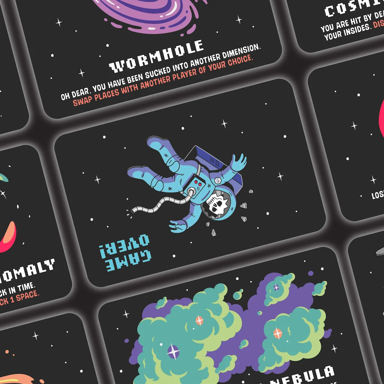 Little Selfish: Space Mini Edition Card Game