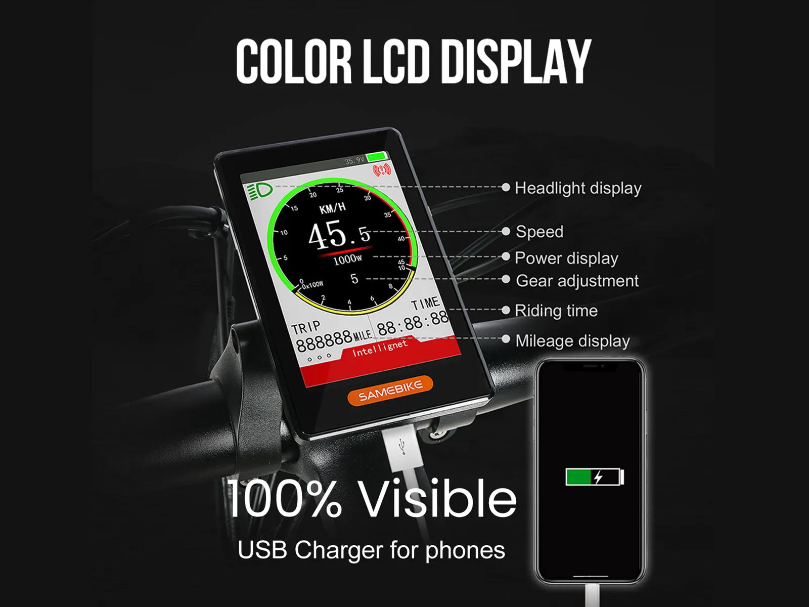 LO26-II Folding Electric Off Road Bike