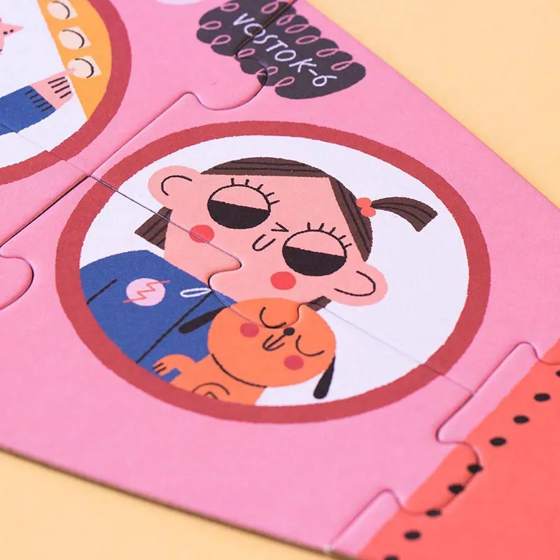 Londji Progressive Puzzles - Valentina In Space