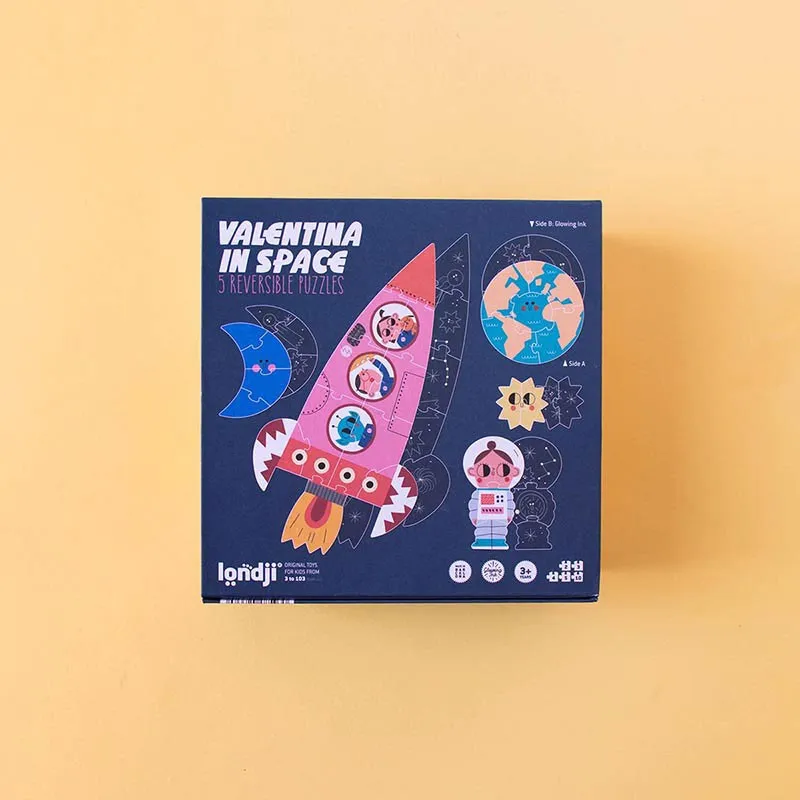 Londji Progressive Puzzles - Valentina In Space