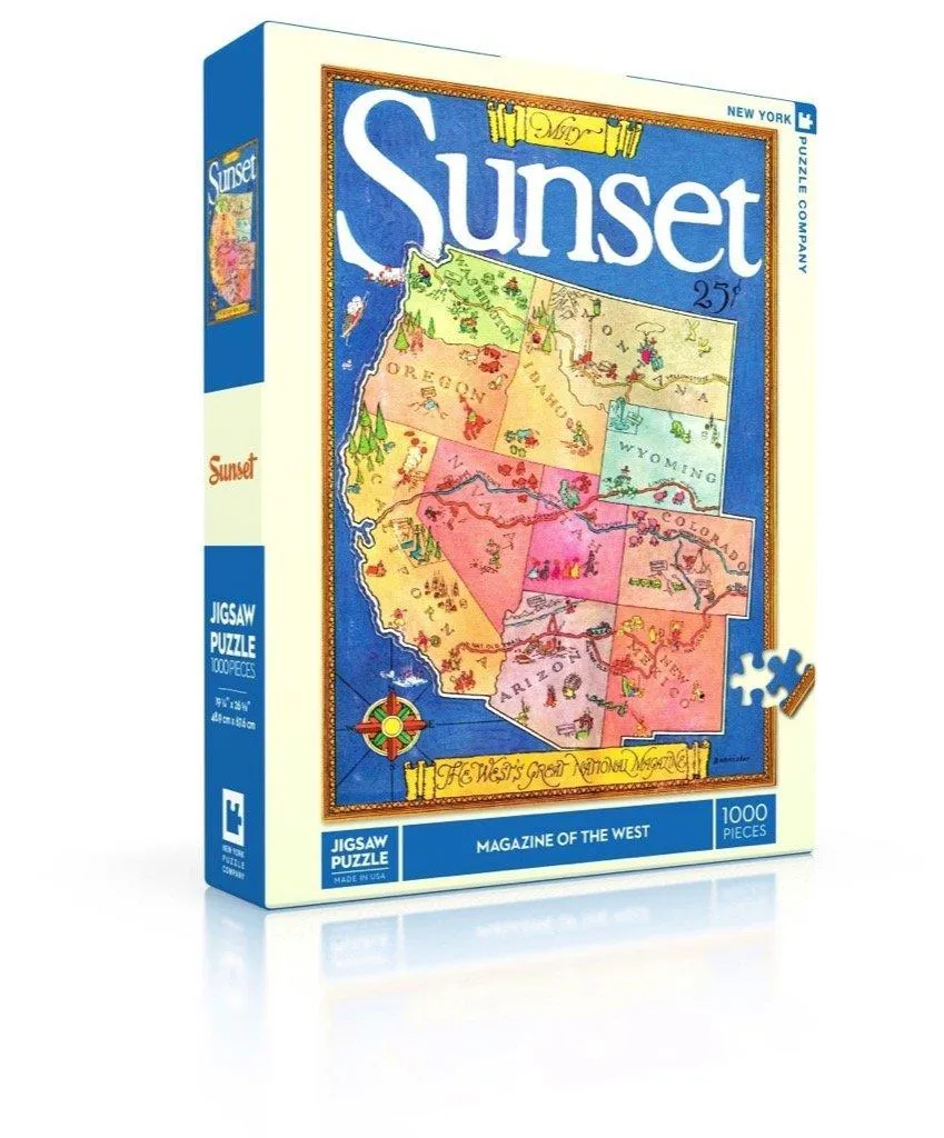 MAGAZINE OF THE WEST 1000PC
