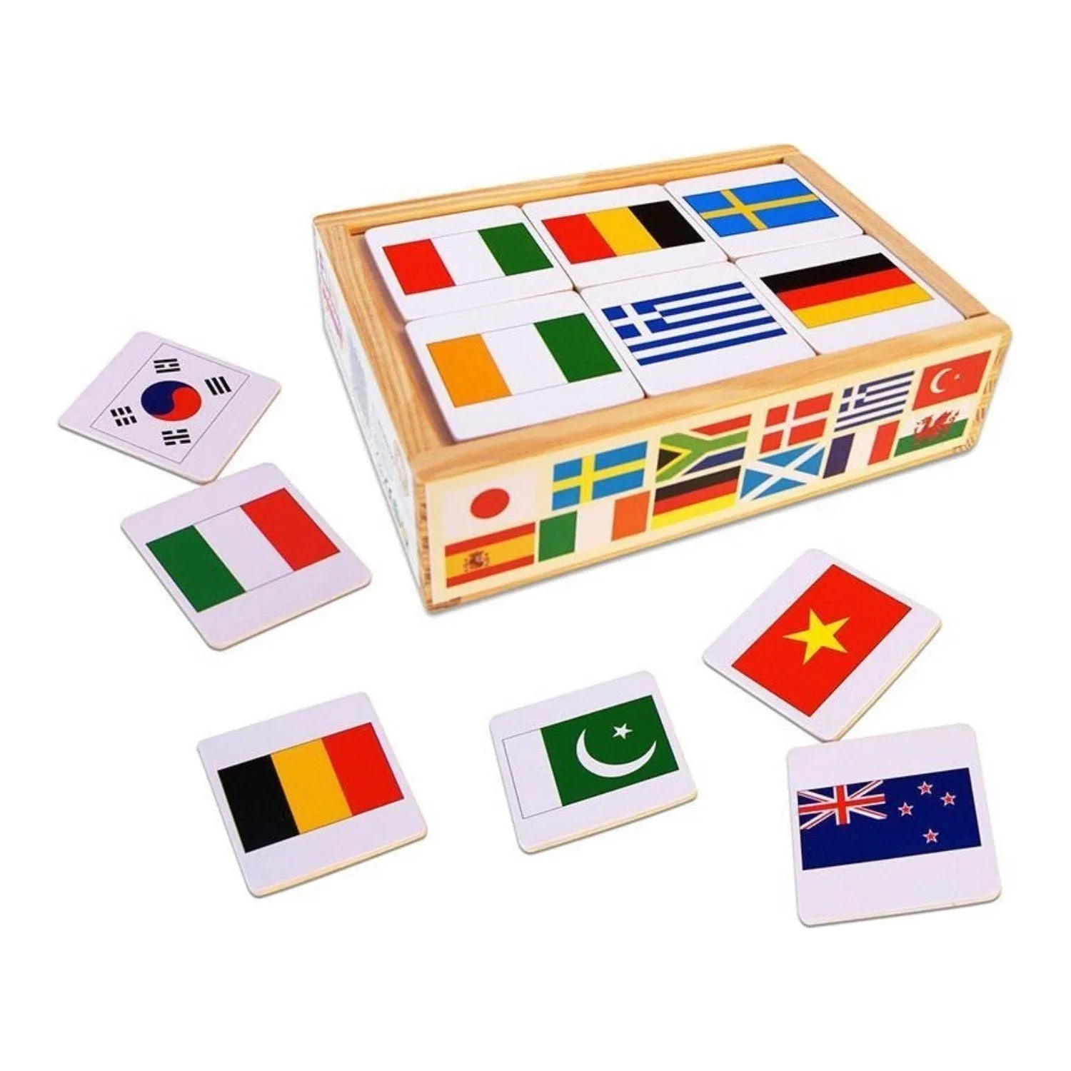 Memory Flag Game 48 Pieces