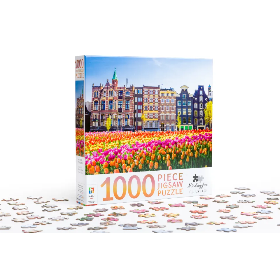 Mindbogglers 1000-Piece Jigsaw: Amsterdam, Netherlands