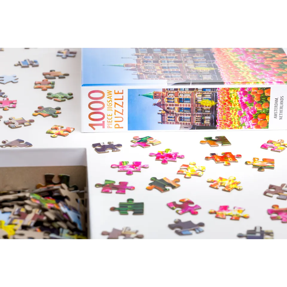 Mindbogglers 1000-Piece Jigsaw: Amsterdam, Netherlands