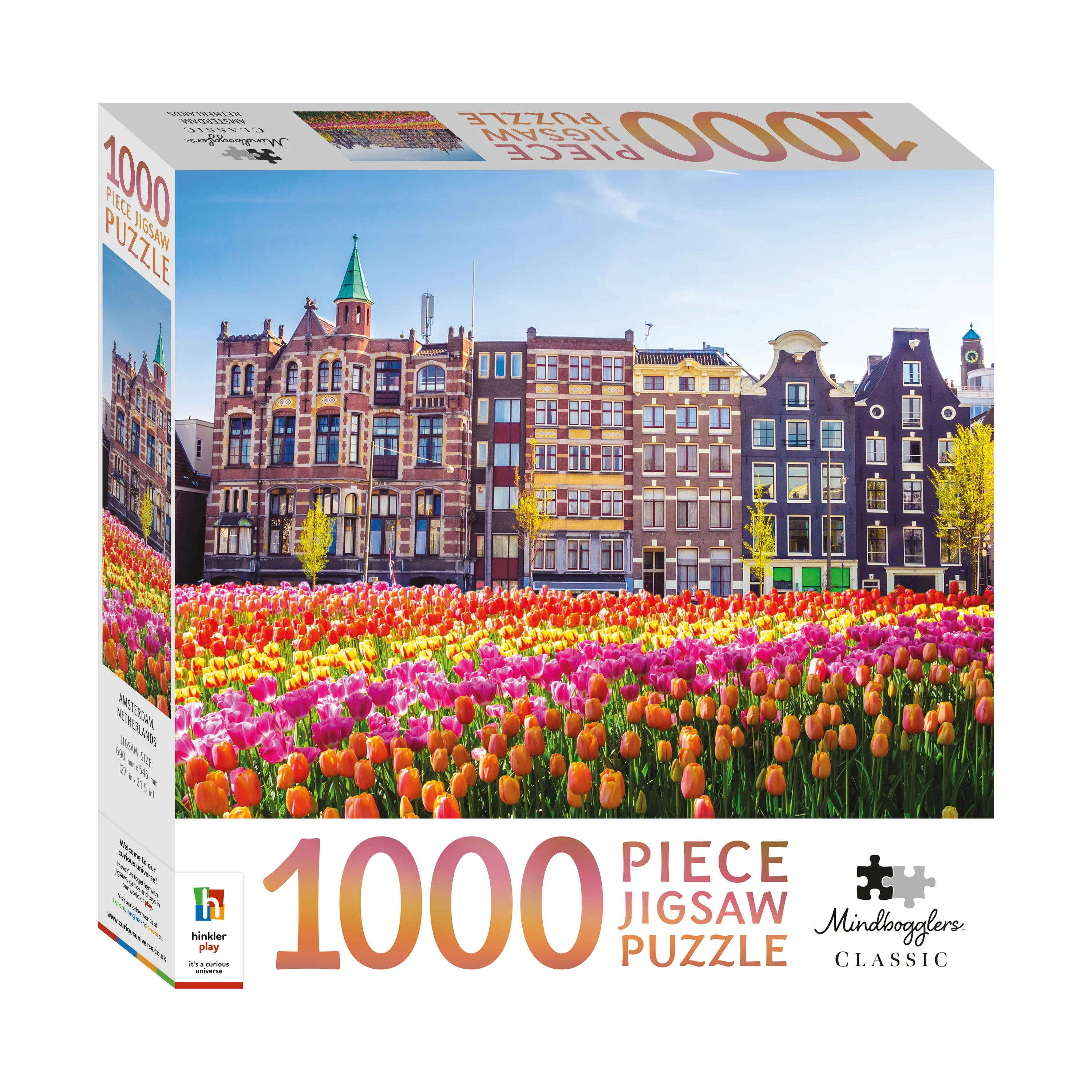 Mindbogglers 1000-Piece Jigsaw: Amsterdam, Netherlands