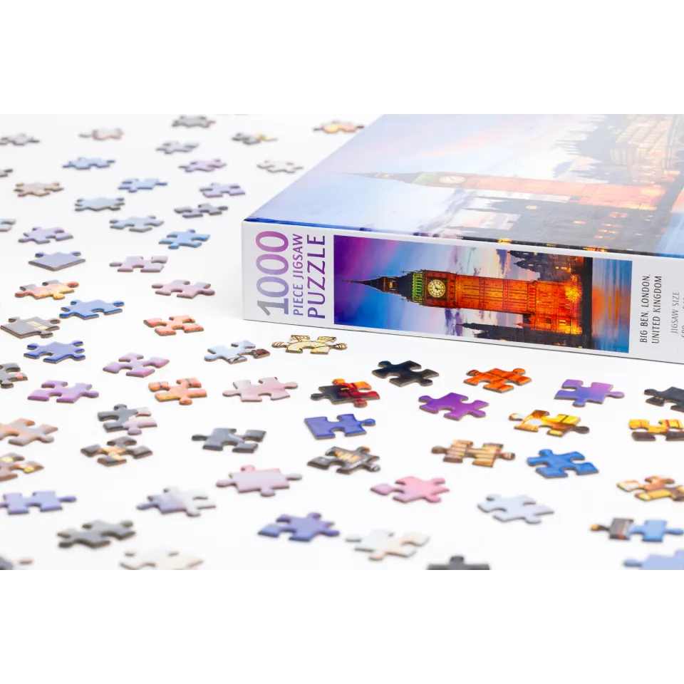 Mindbogglers 1000-Piece Jigsaw: Big Ben, London, UK