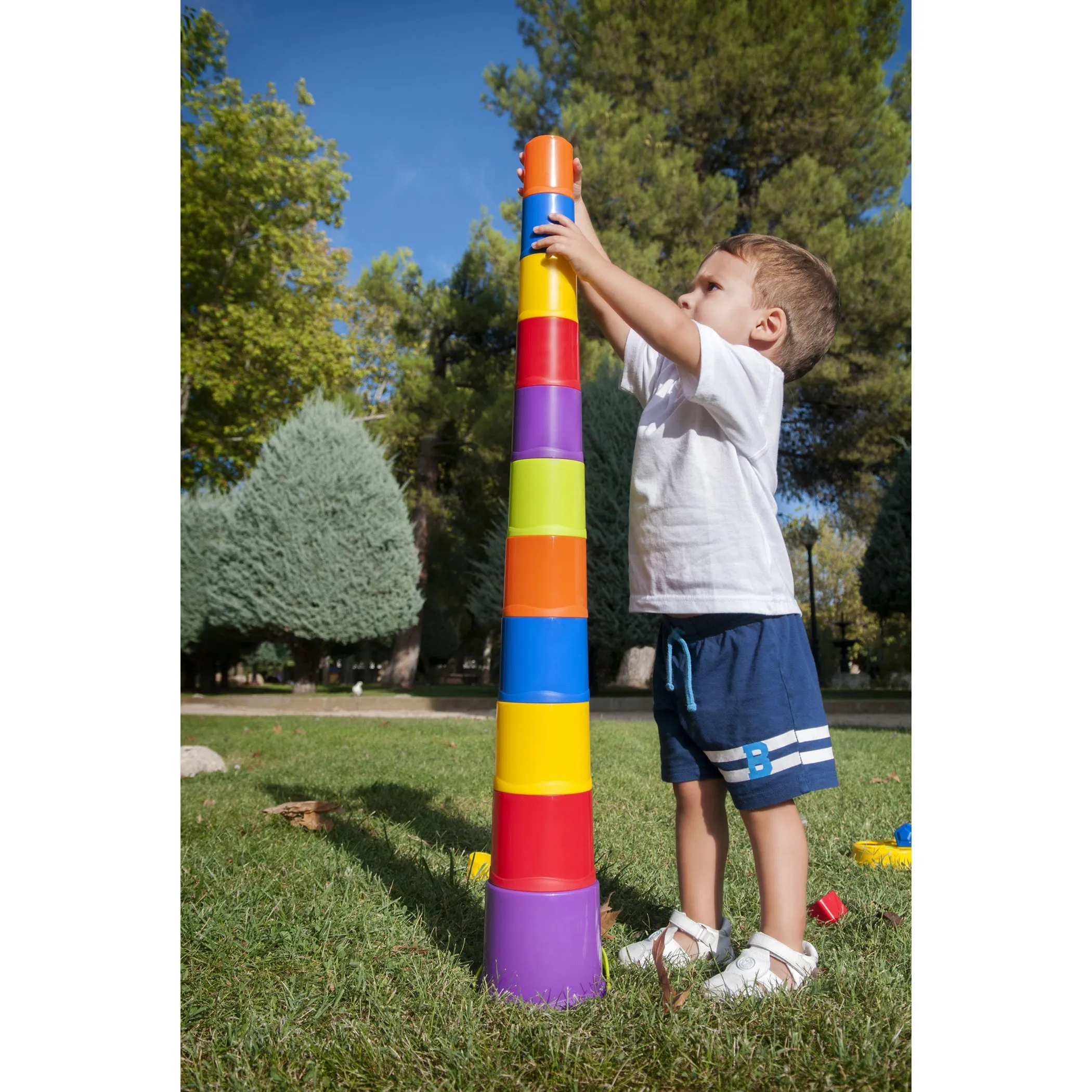 Miniland Educational Giantte Stacking and Nesting Game - 16 Pieces