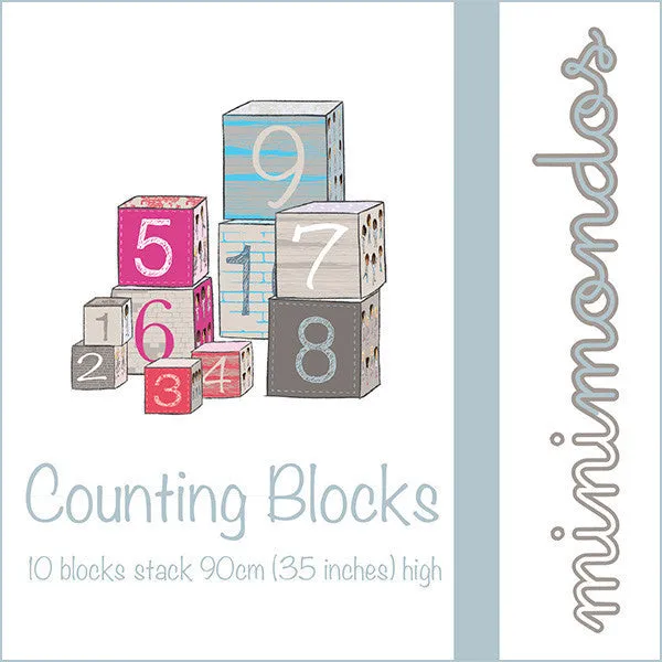 Minimondos Blocks - Counting (90cm High)