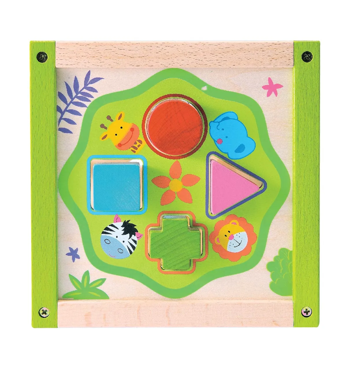 Multi-Play Activity Cube - Bright Colours