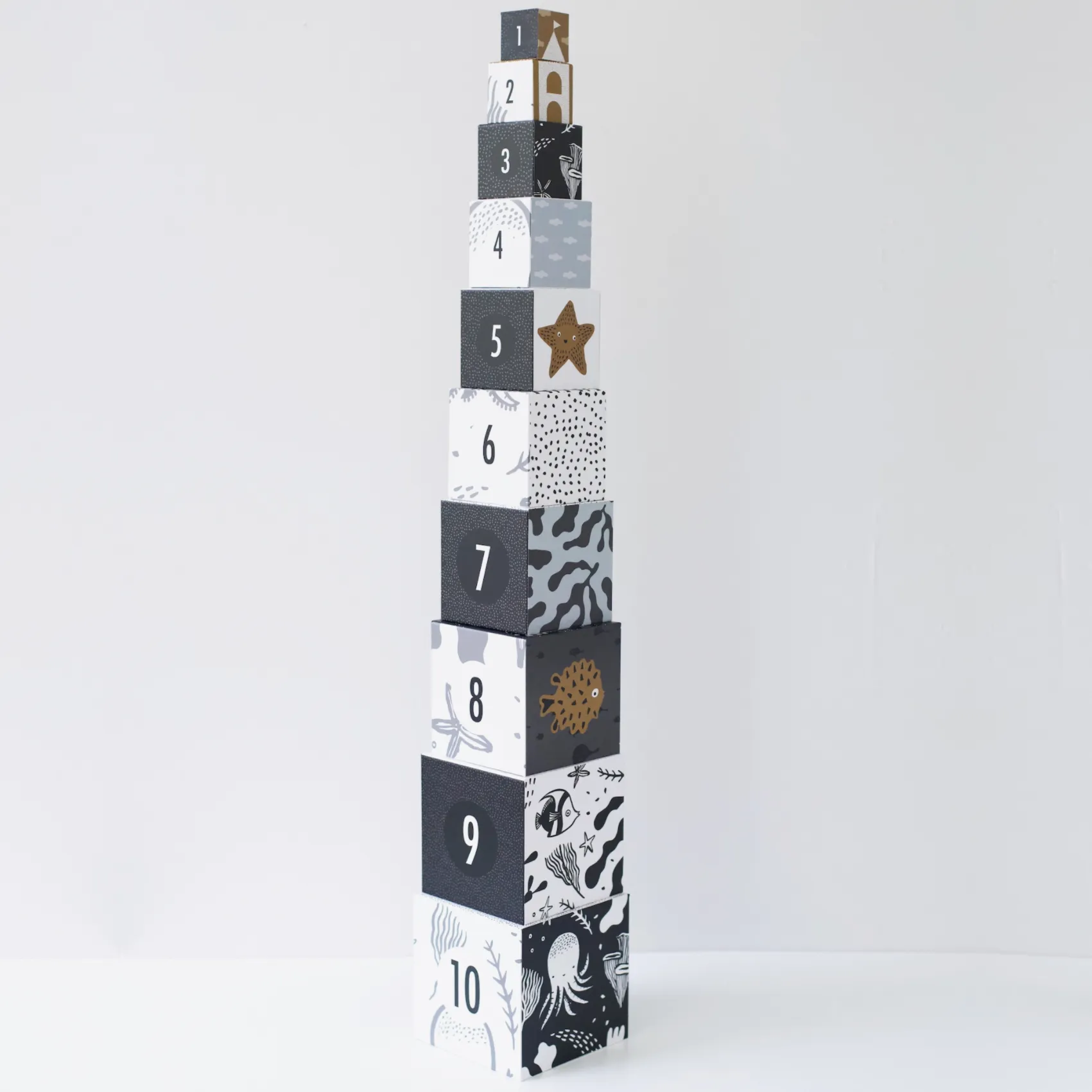 Nesting Blocks - Ocean Animals