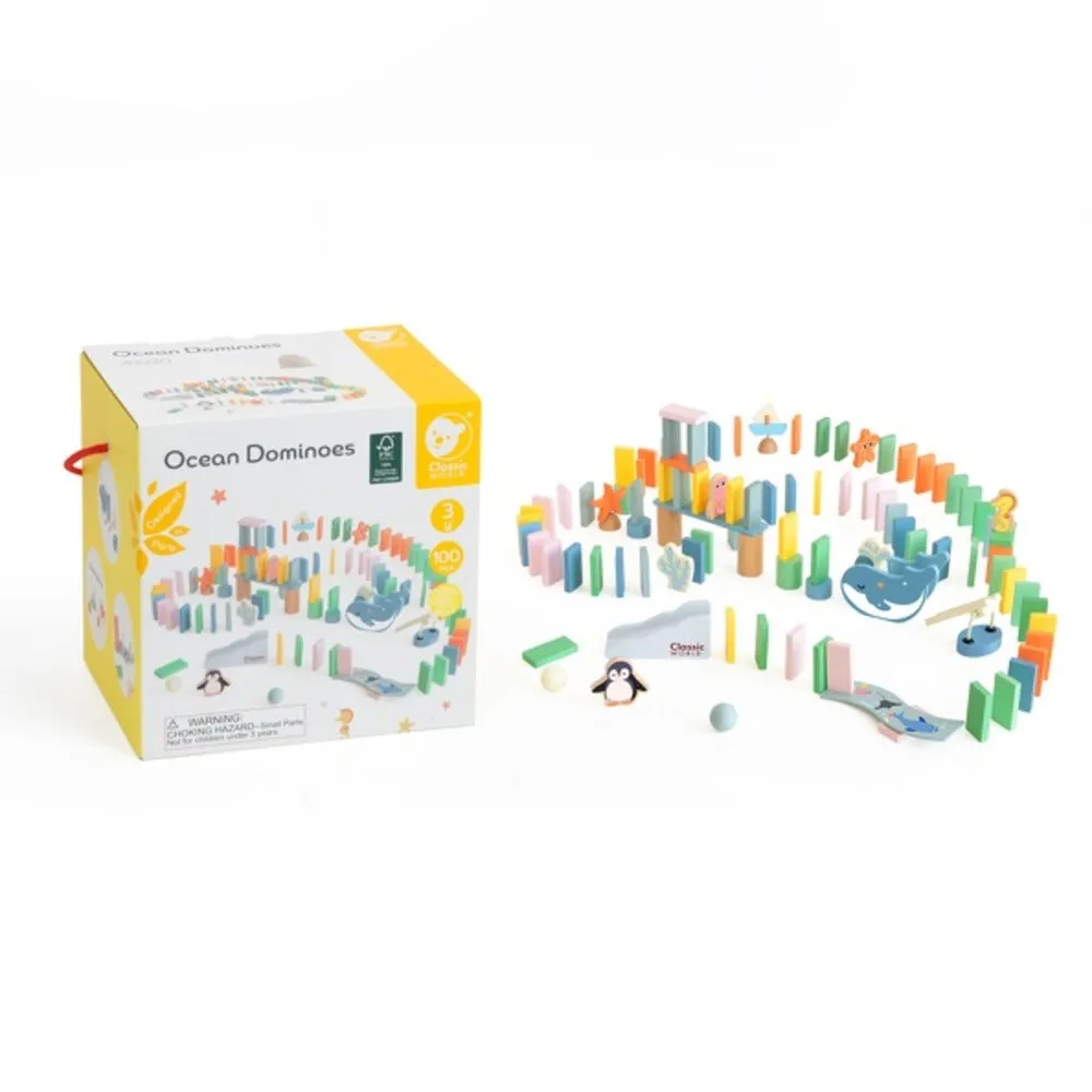 Ocean Dominoes 100pc