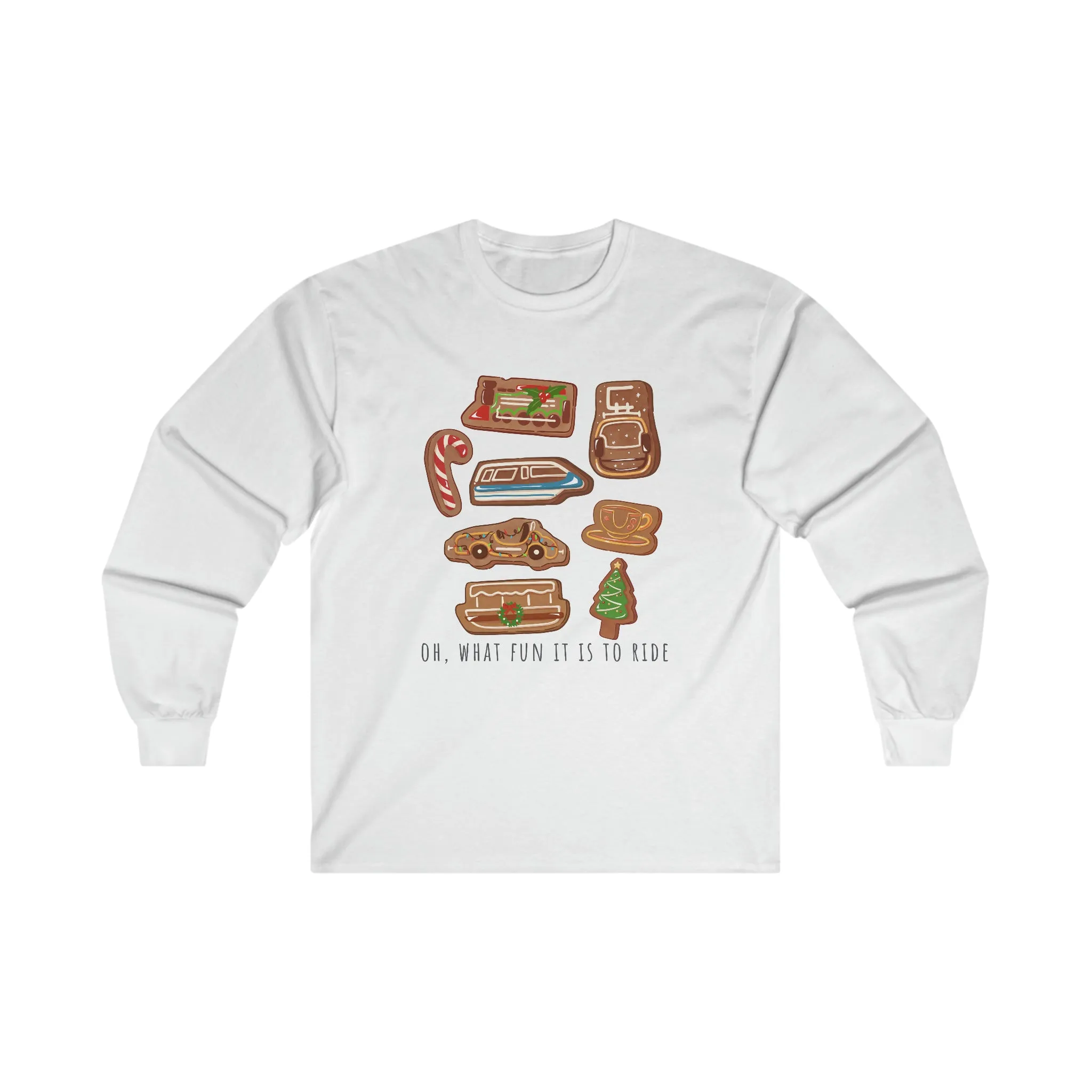 Oh What Fun it is to Ride Long Sleeve Shirt | Adult Unisex