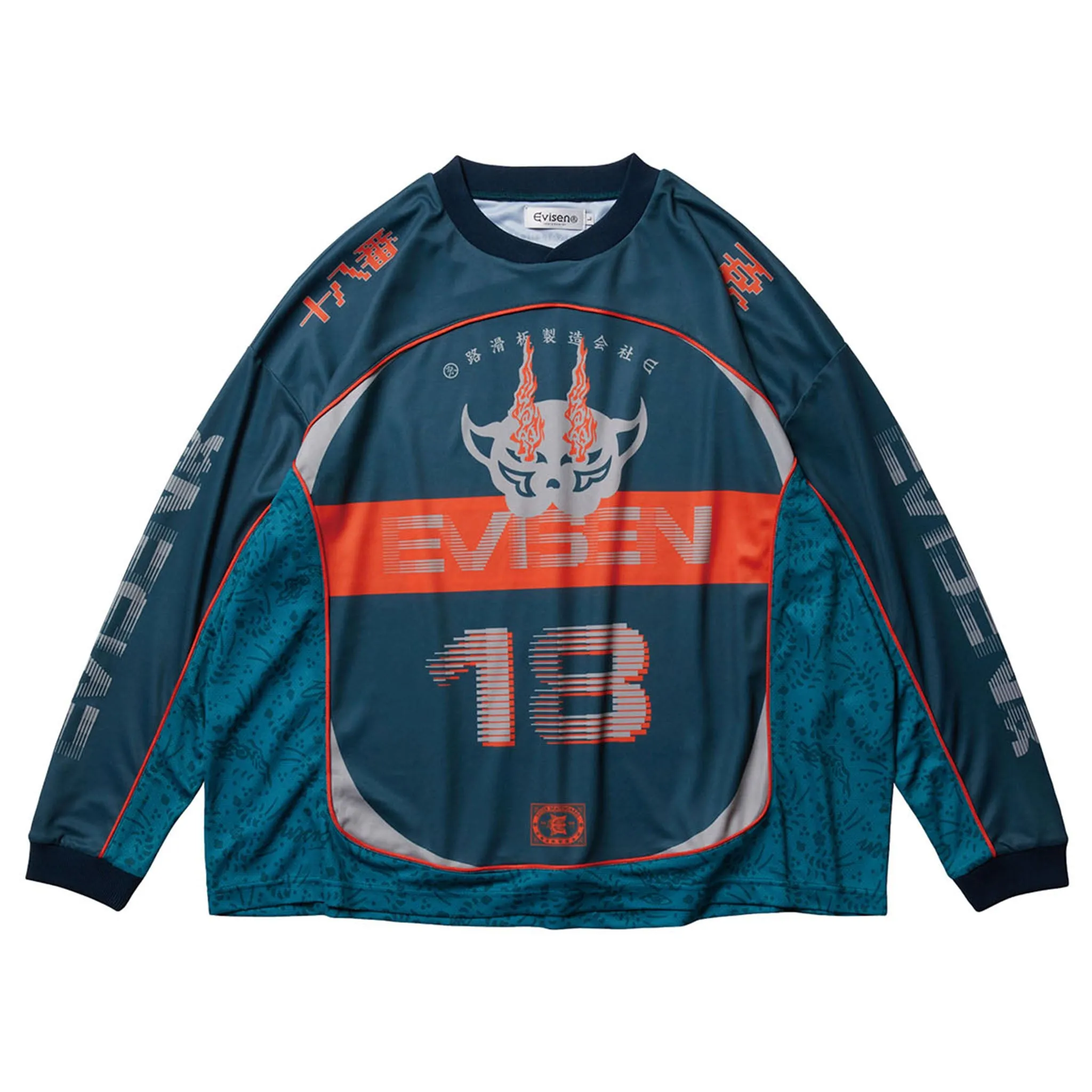 OHAKO MOTO JERSEY / NAVY