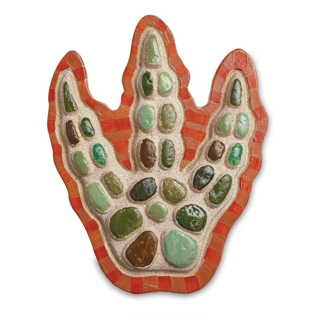 Paint Your Own Stepping Stone: Dino Footprint
