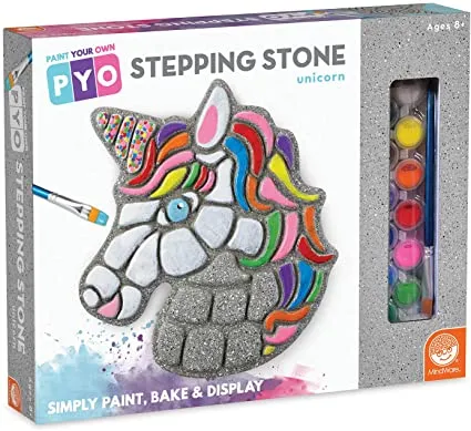 Paint Your Own Stepping Stone: Unicorn
