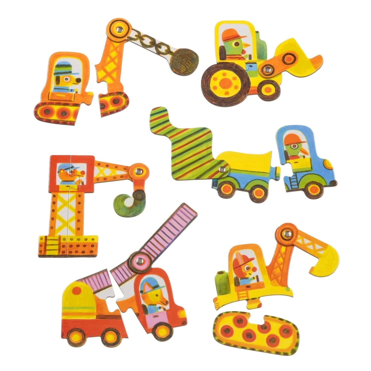 Puzzle Duo - Articulo Vehicles