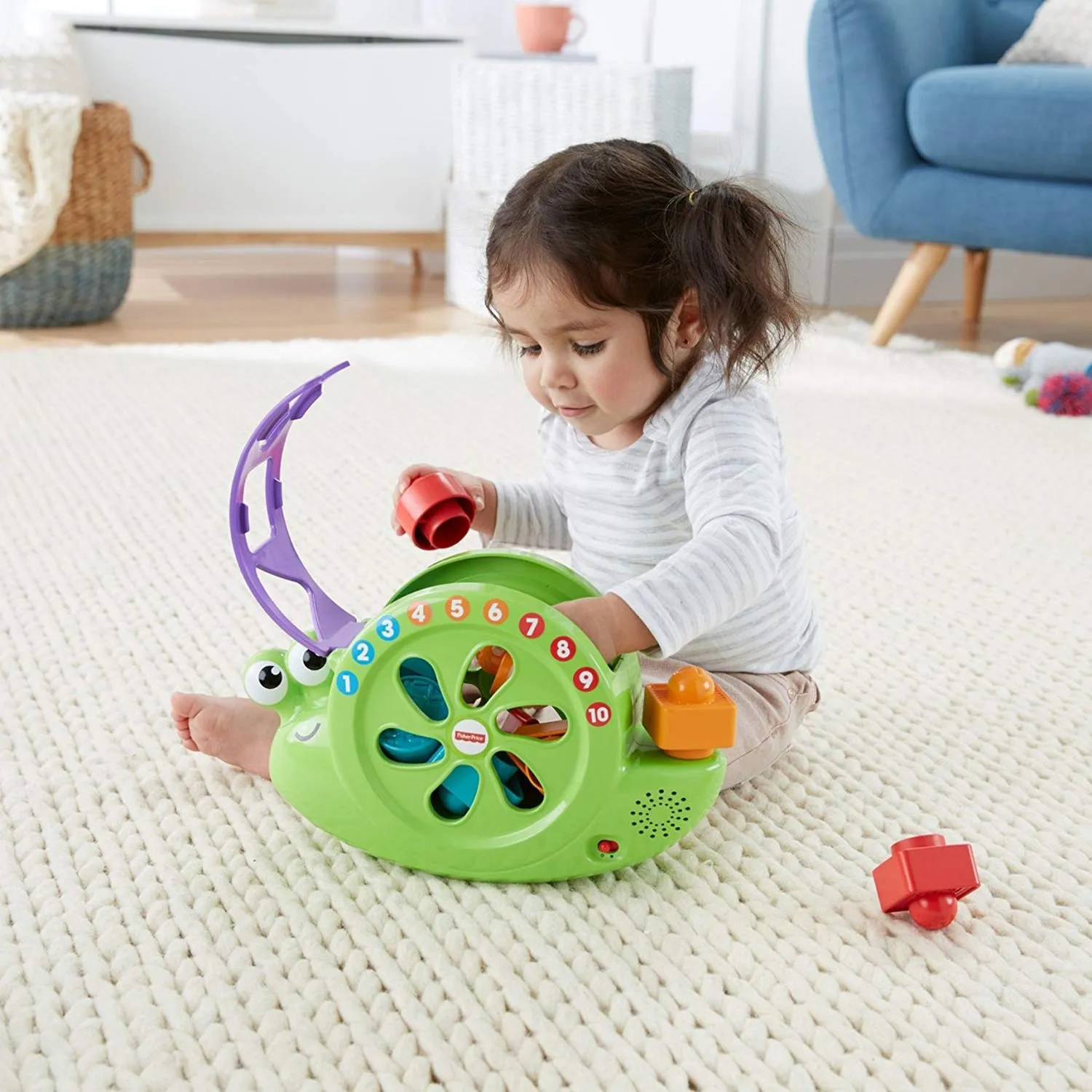 Rock 'n Sort Snail Pail